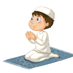 1. Namaz İbadeti ve Önemi 1 Dua eden erkek cocuk