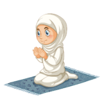 1. Namaz İbadeti ve Önemi 2 Dua eden kiz