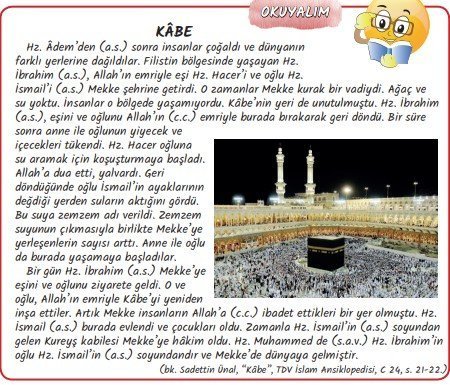 1. Hz. Muhammed’in (s.a.v.) Doğduğu Çevre 1 Kabe Hakkinda Kisa Bilgi