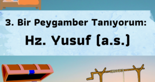 3. Bir Peygamber Tanıyorum: Hz. Yusuf (a.s.) 3 3. Bir Peygamber Taniyorum Hz. Yusuf a.s.